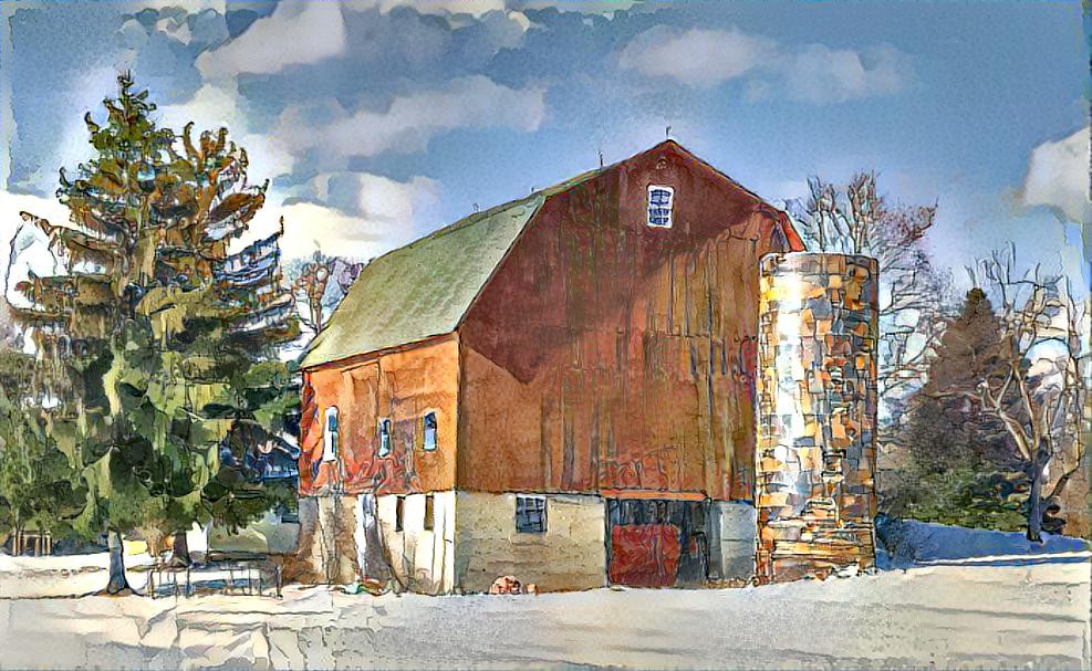 winter's barn