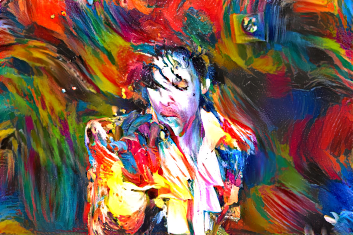 prince, color painting