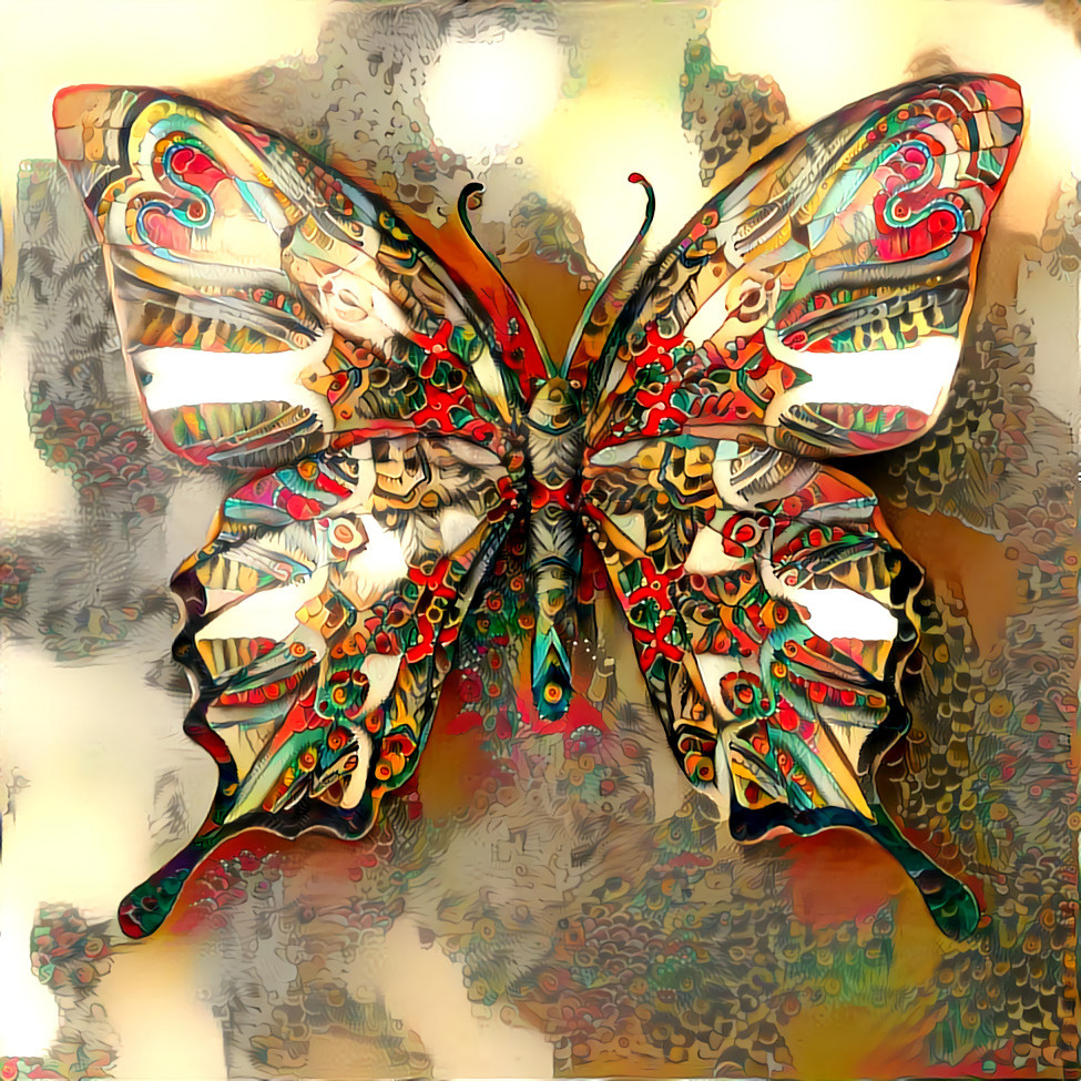 "Migratory Immortal Butterfly II" T.D. (based on the work of INDRIKoff)