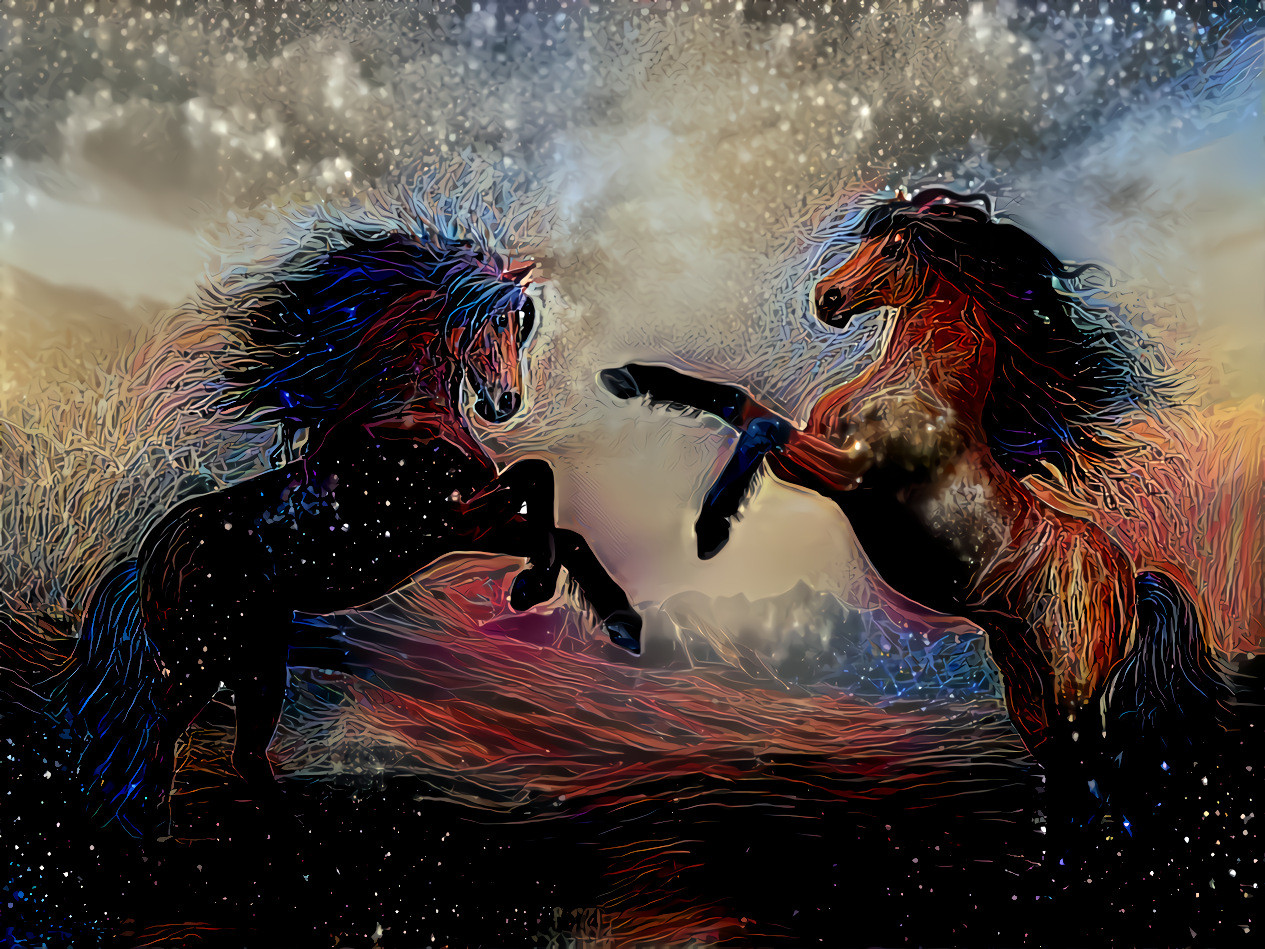 Stallions - (Image by Susann Mielke from Pixabay)