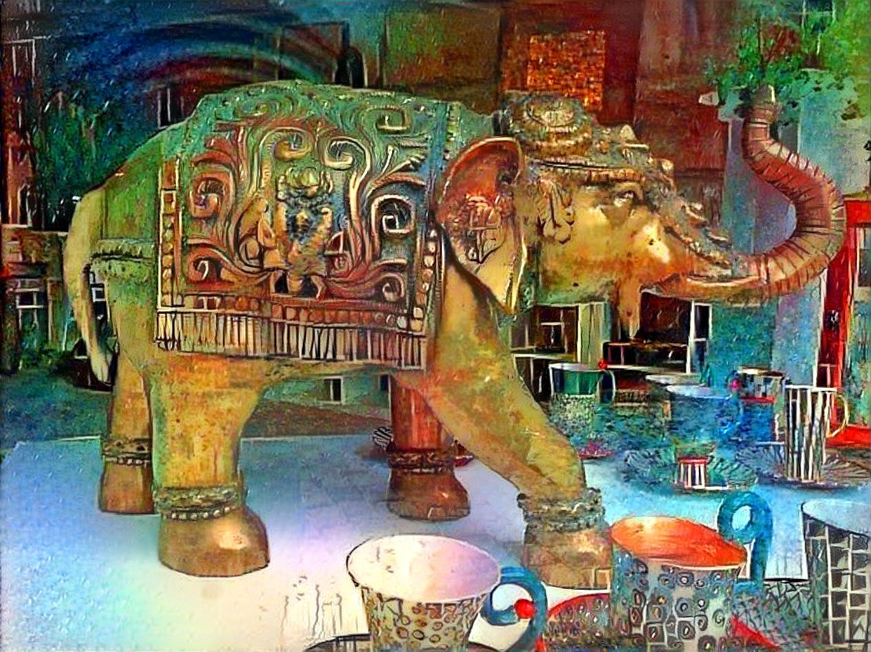 Der Elefant im Porzellanladen . 20211116