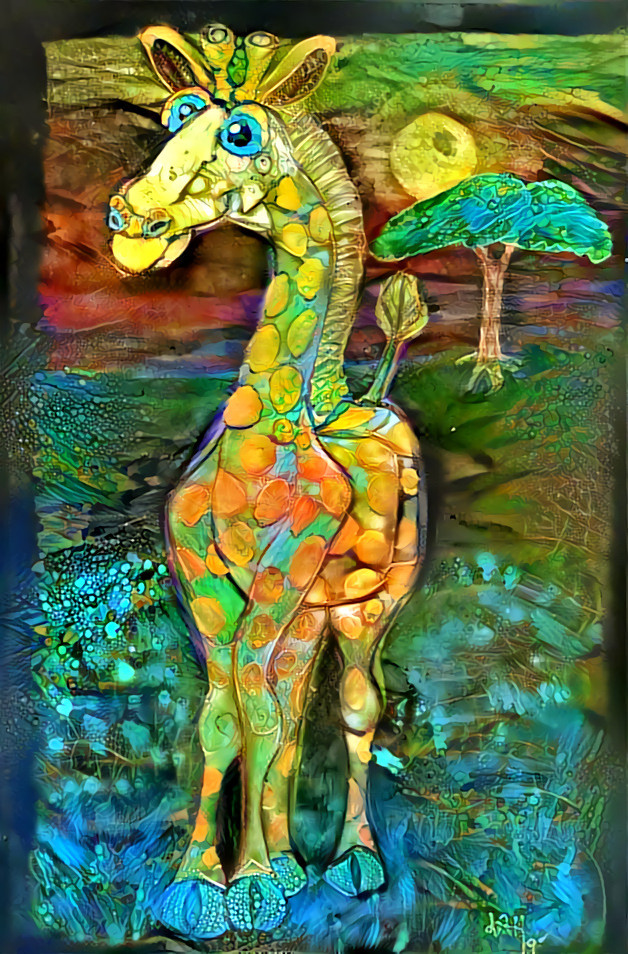 Giraffe by Lisa Alice