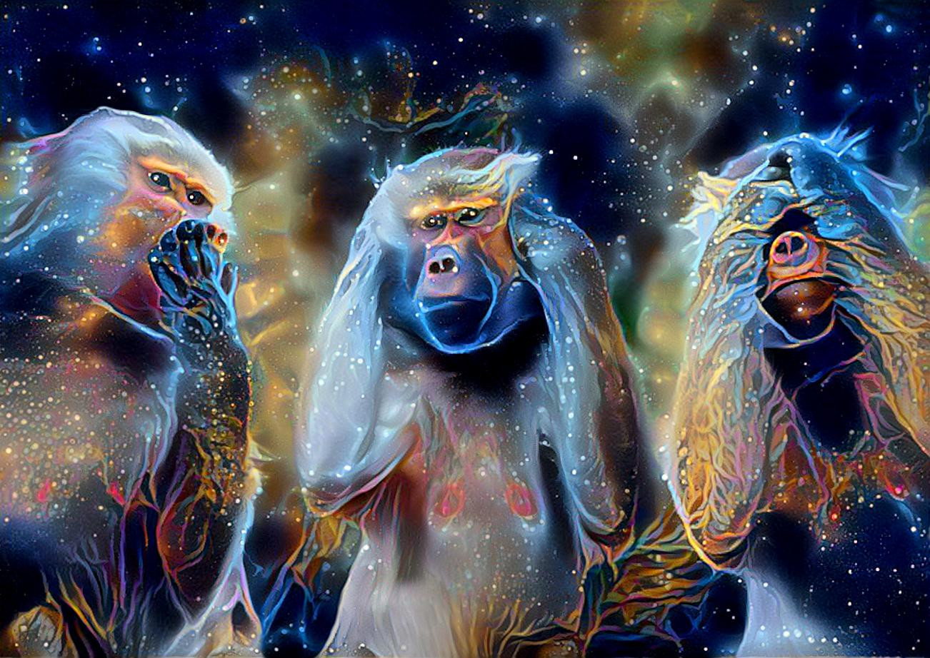 the three wise monkeys