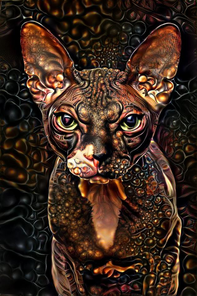 Exotic Cat Stare 