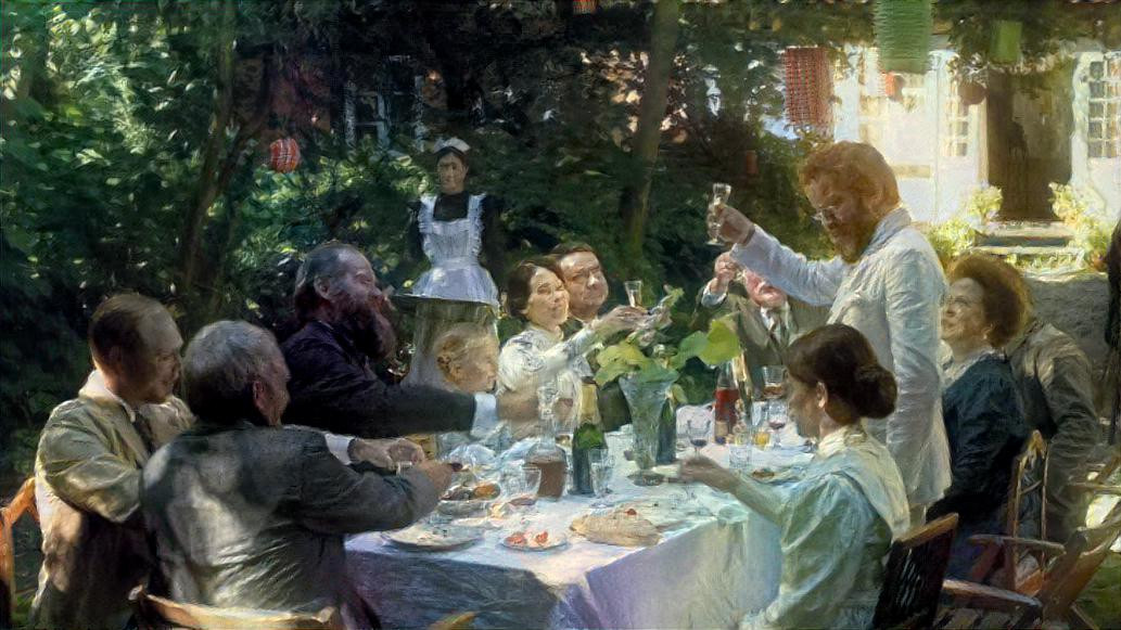 Marie Krøyer Movie - Hip Hip Hurra scene