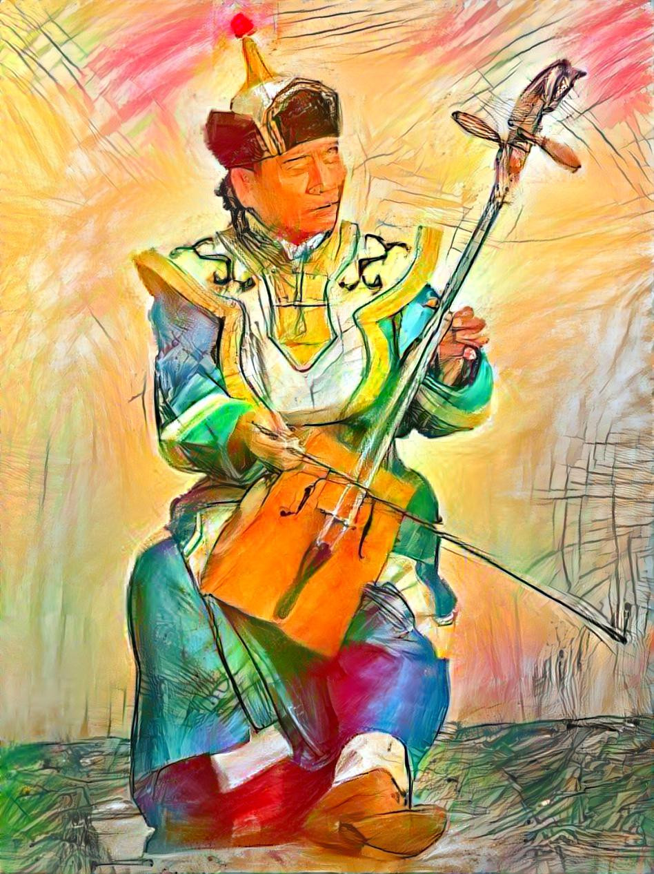 Mongol musician