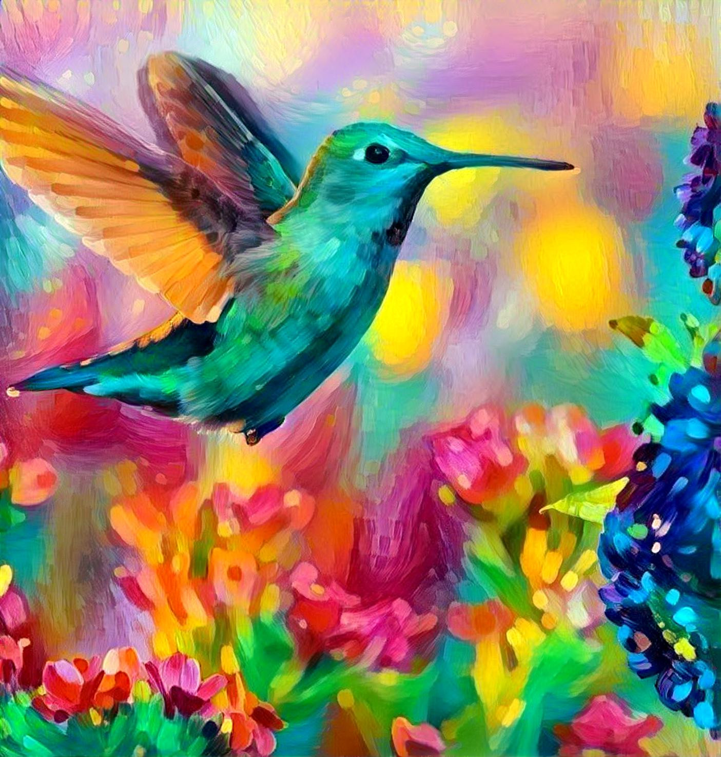 Hummingbird Spring❣️