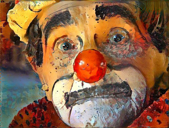 The Carequinha clown is considered by many Brazilian cultural heritage