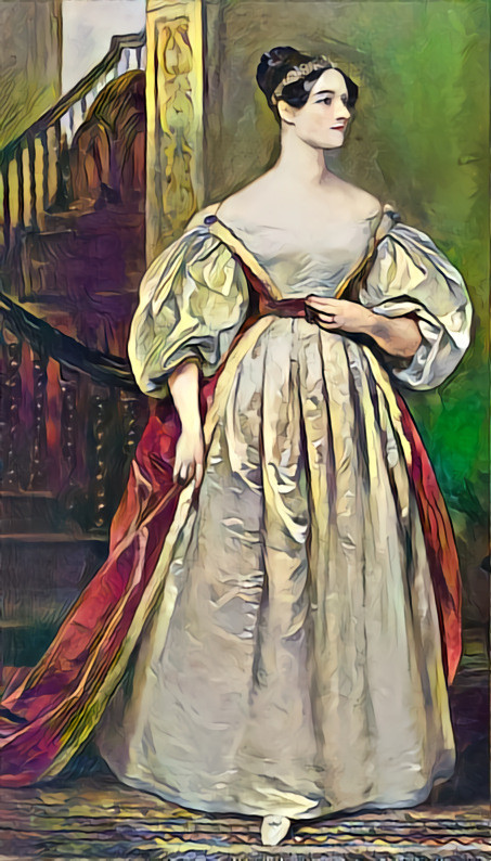 Mother Of All Programmers - About: Ada Lovelace 1)  https://en.m.wikipedia.org/wiki/Ada_Lovelace 2)  https://en.m.wikipedia.org/wiki/Programmer- Source: https://en.m.wikipedia.org/wiki/File:Ada_Lovelace.jpg
