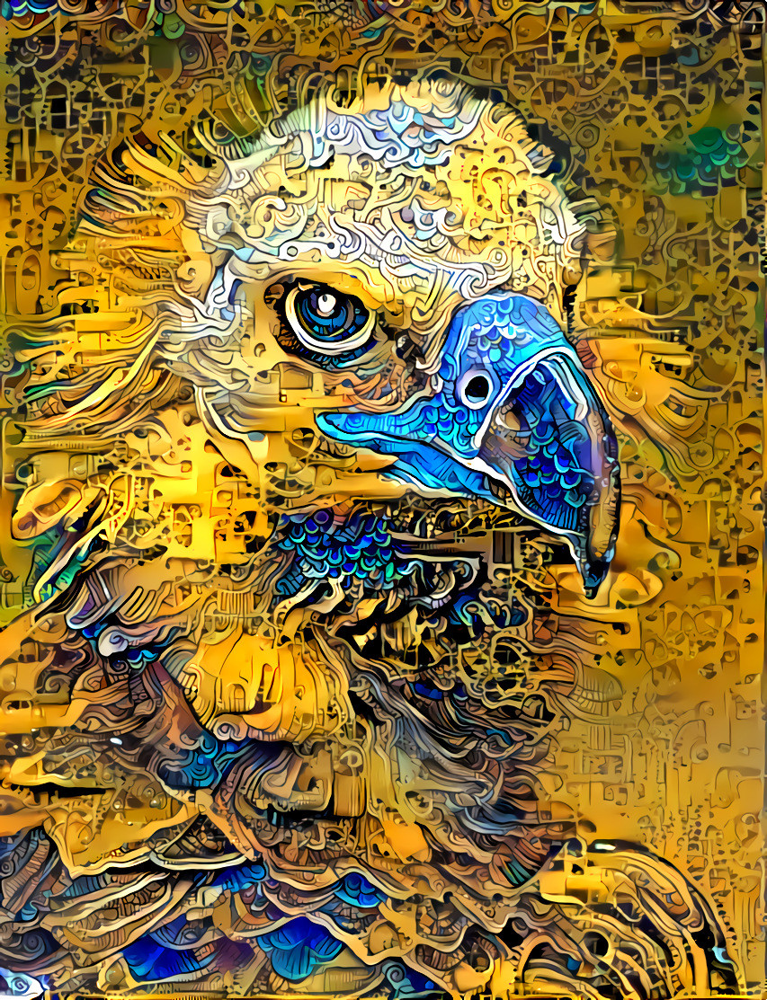 blue beak