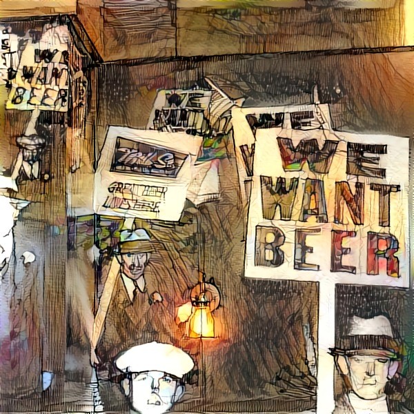 We want beer! ;-)