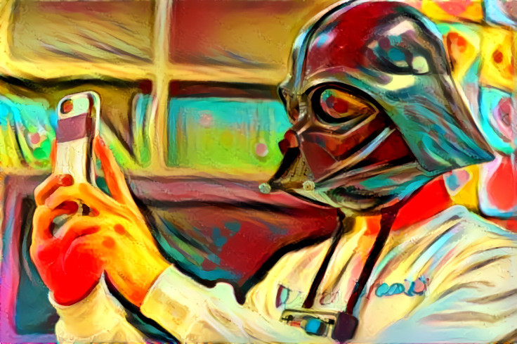 Vader takes a Selfie