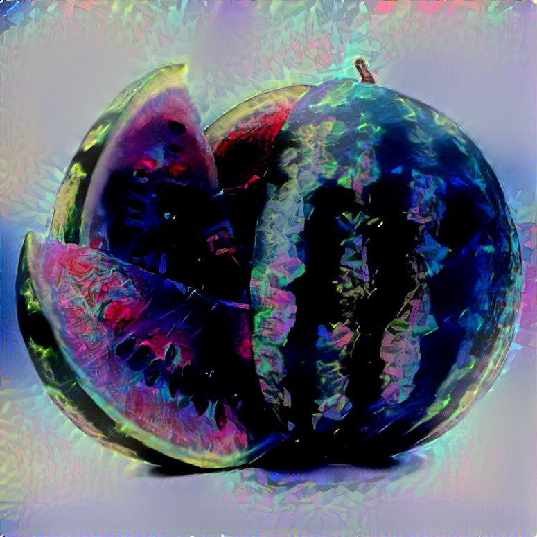 Watermelone but colourful