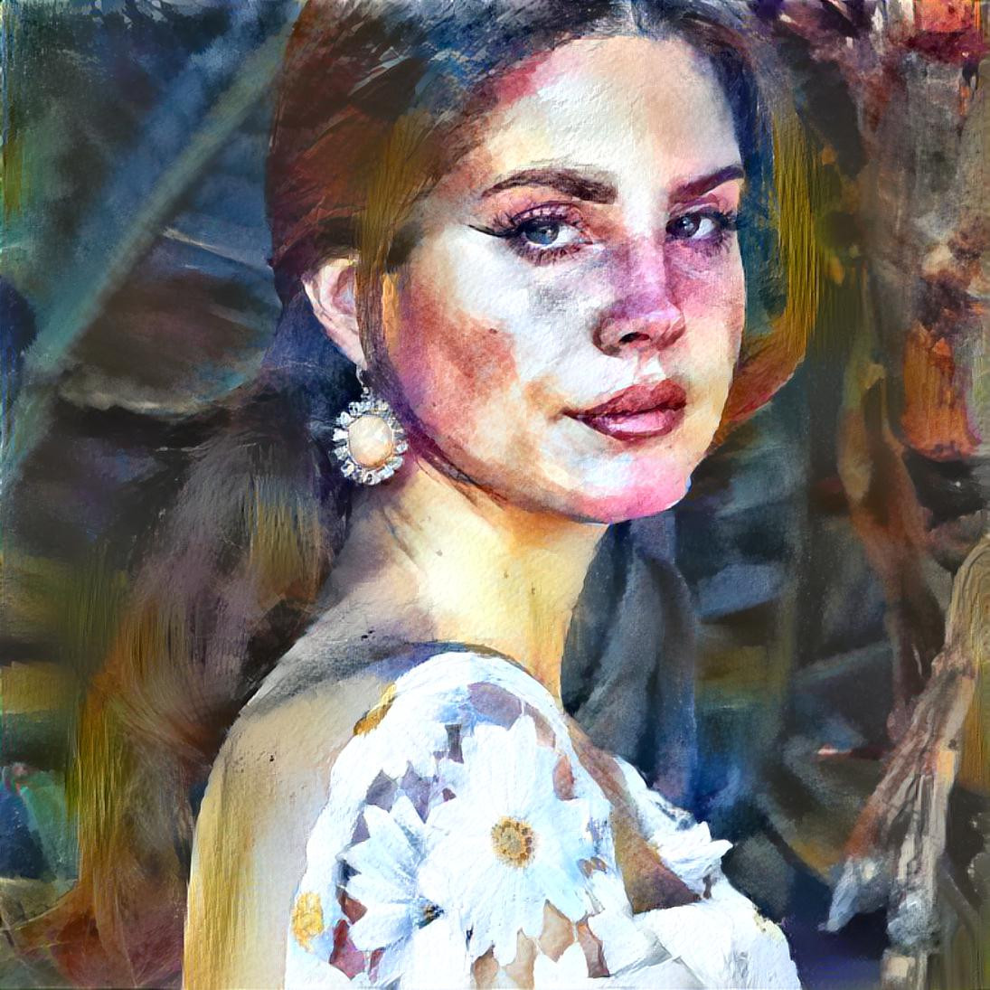 Portrait of Lana Del Rey