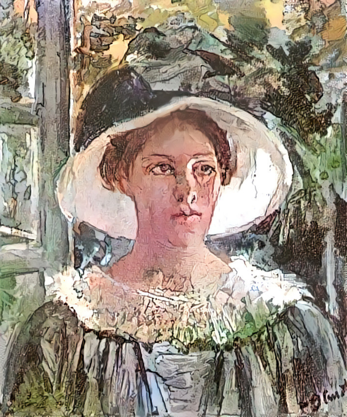 Original Painting by Mary Cassatt