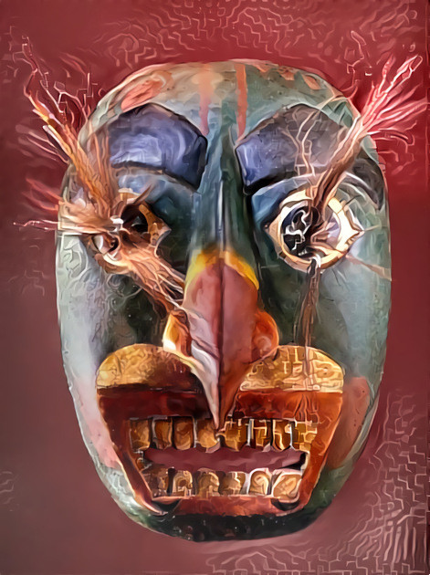 The sixth carnival mask.