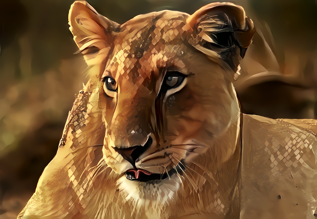 Lovely Lioness  [1.2MP]