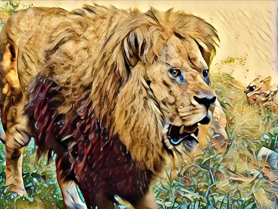 Roaring Lion, John Ball Zoo