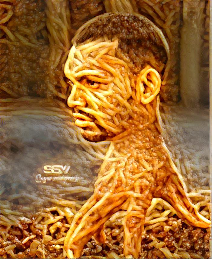 Spaghetti man