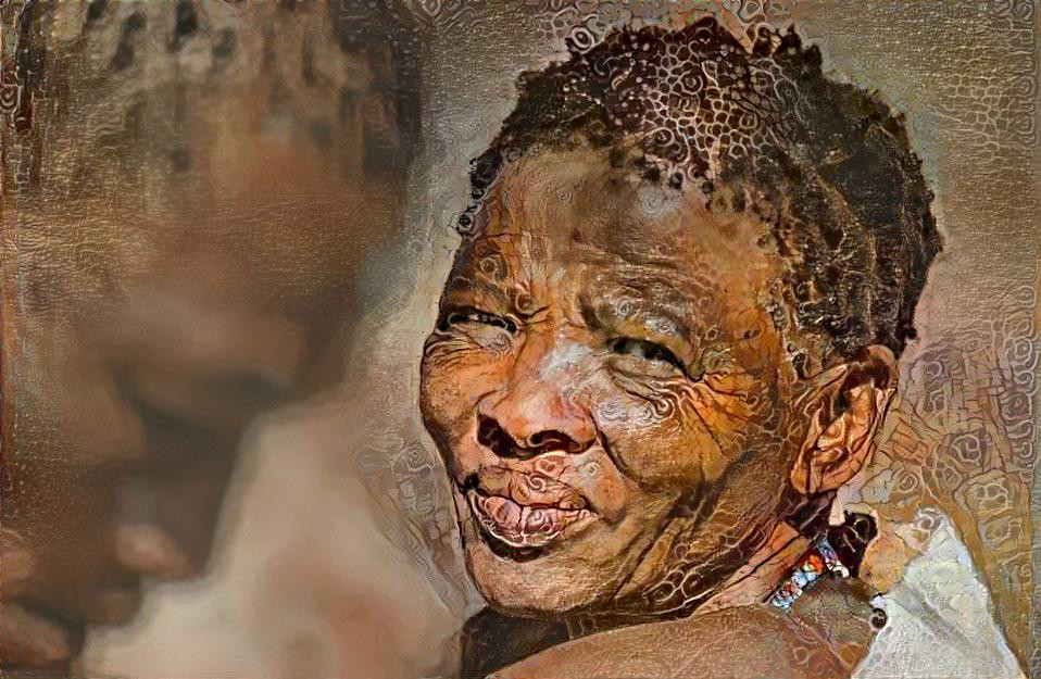  A proud woman of the “San” people who have inhabited Southern Africa for at least 30,000 years.