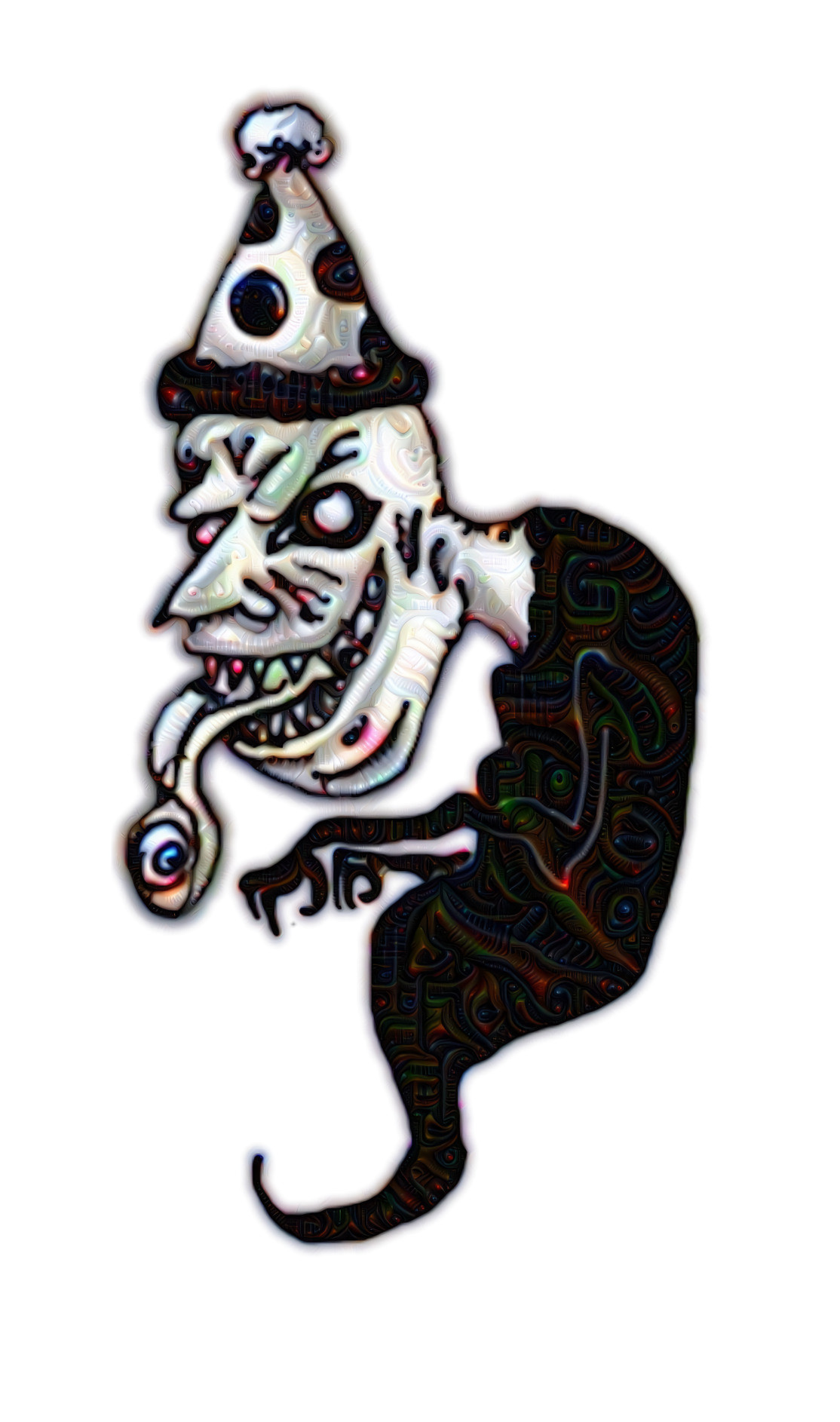 Spooky Mr. Spooky Clown- One of my doodlies.