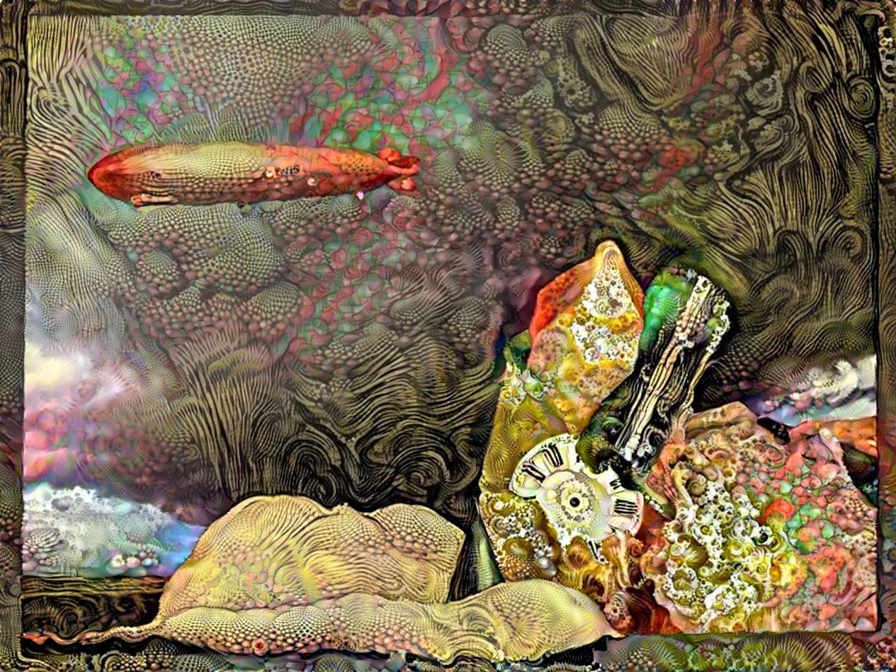Zeitkristall-Collage von SINIKU