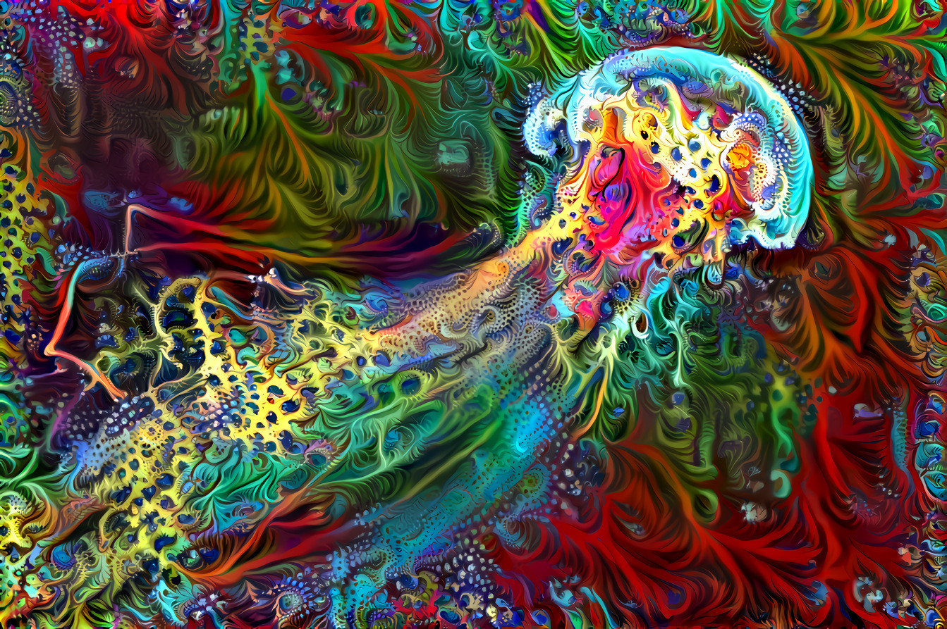 Fractalized Jellyfish of The Deep