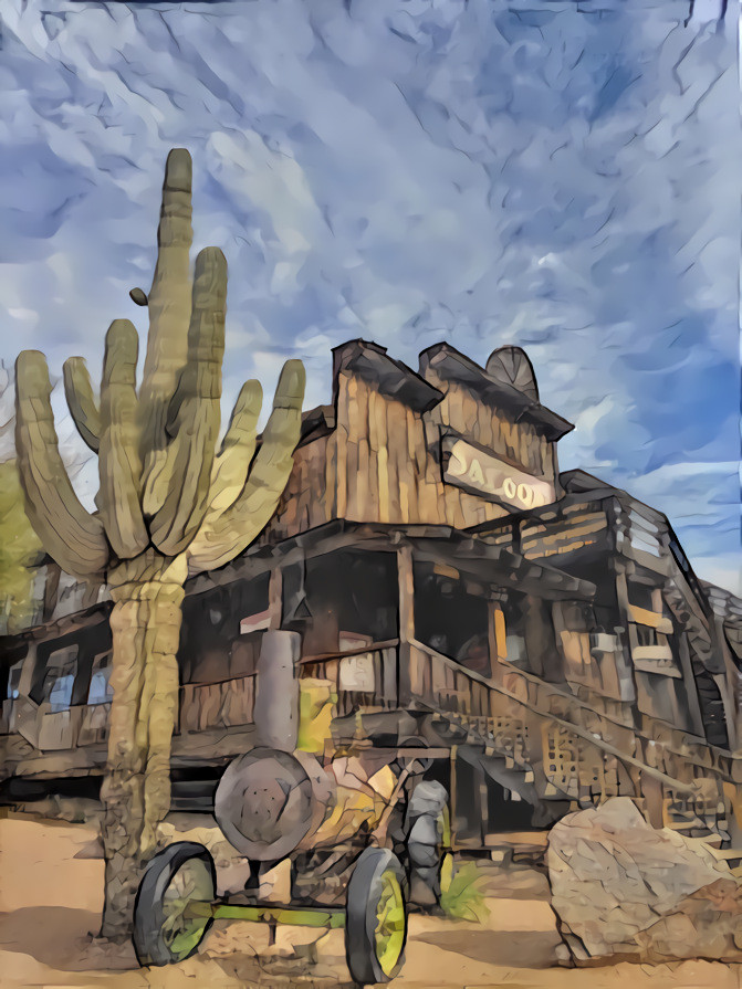 Goldfield Ghost Town Saloon Arizona