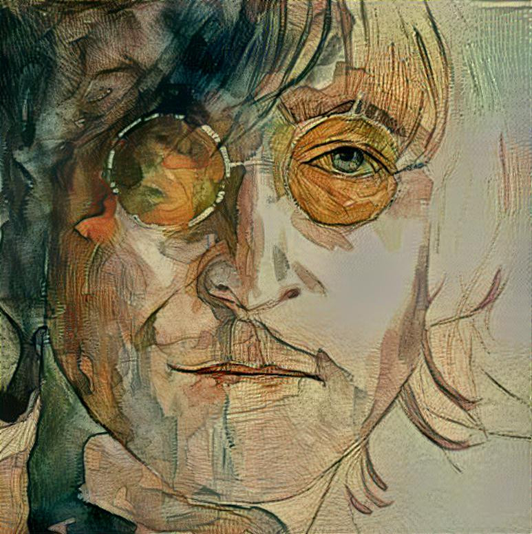 John Lennon "Living is Easy with Eyes Closed" 