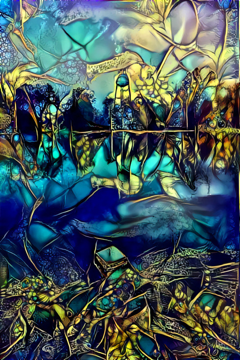 Stained Glass Lake