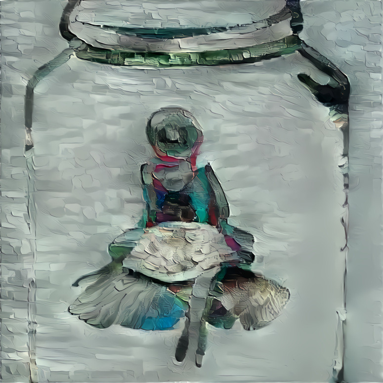Girl in a jar