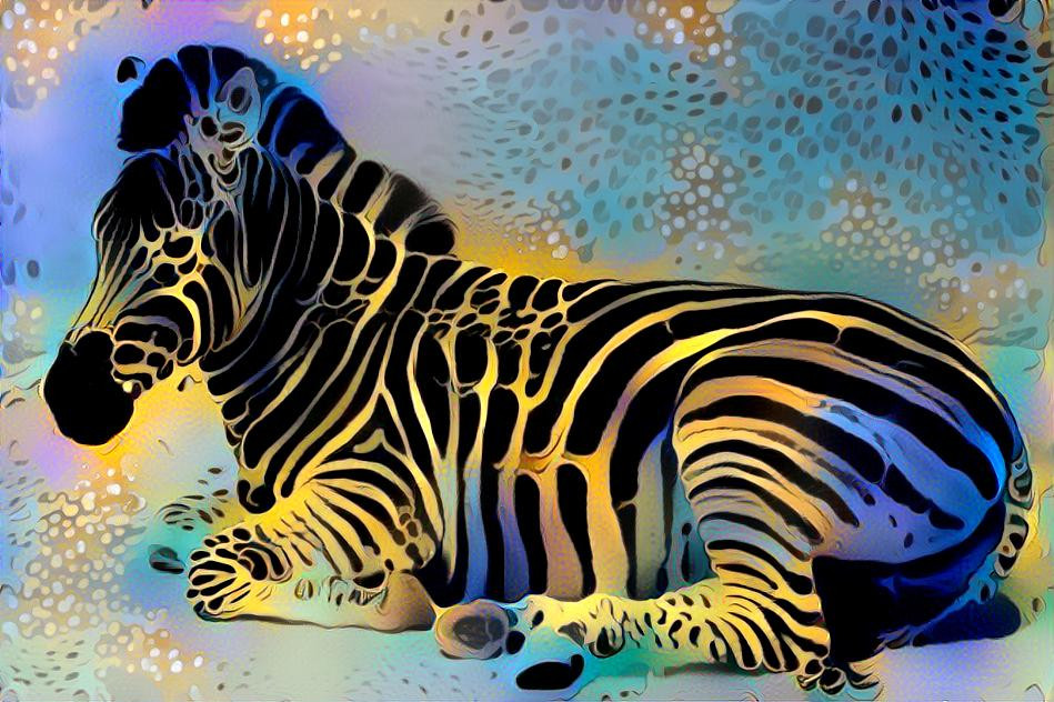Zebras Dream in Color