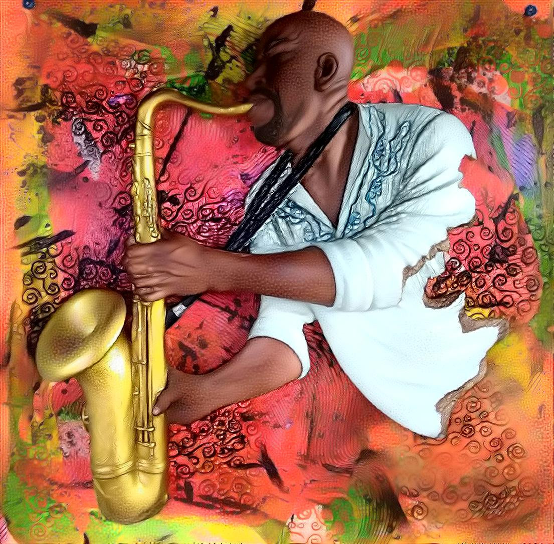 The Sax player