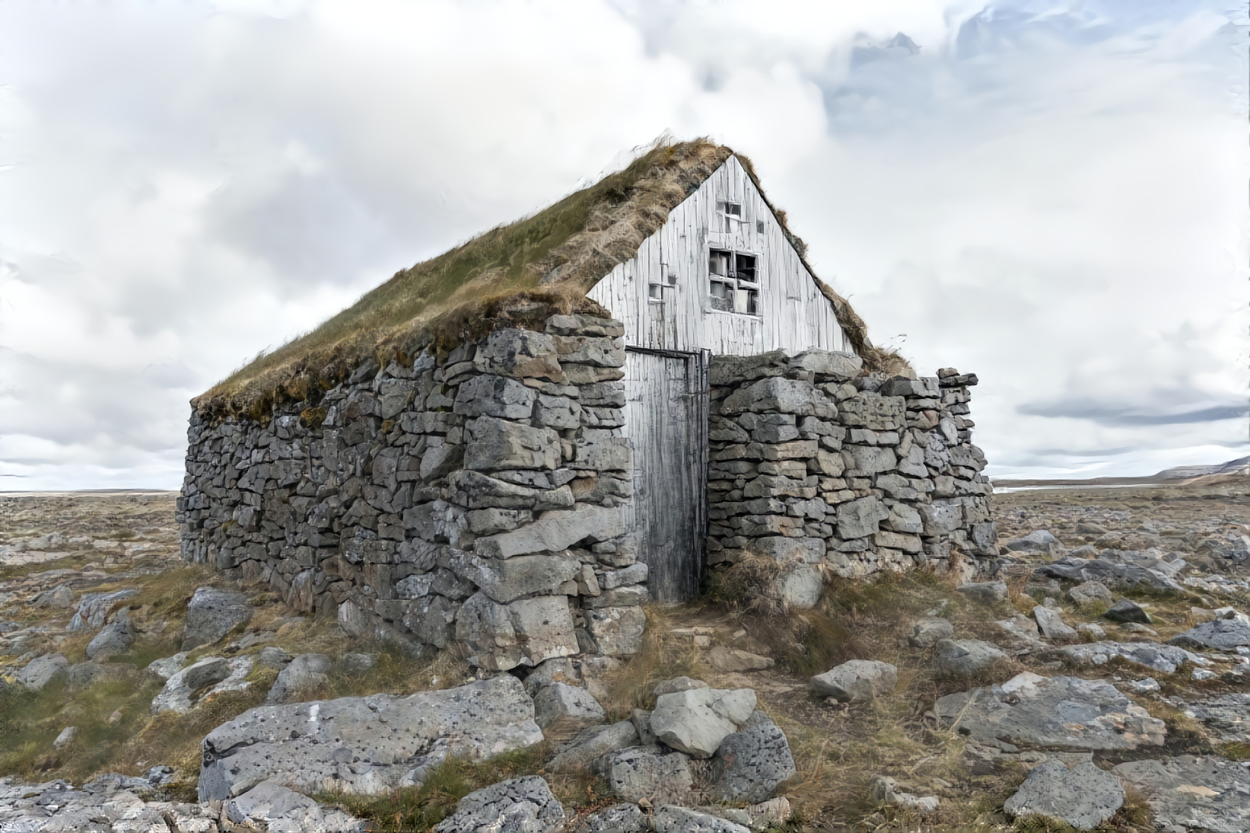 Iceland Stone House