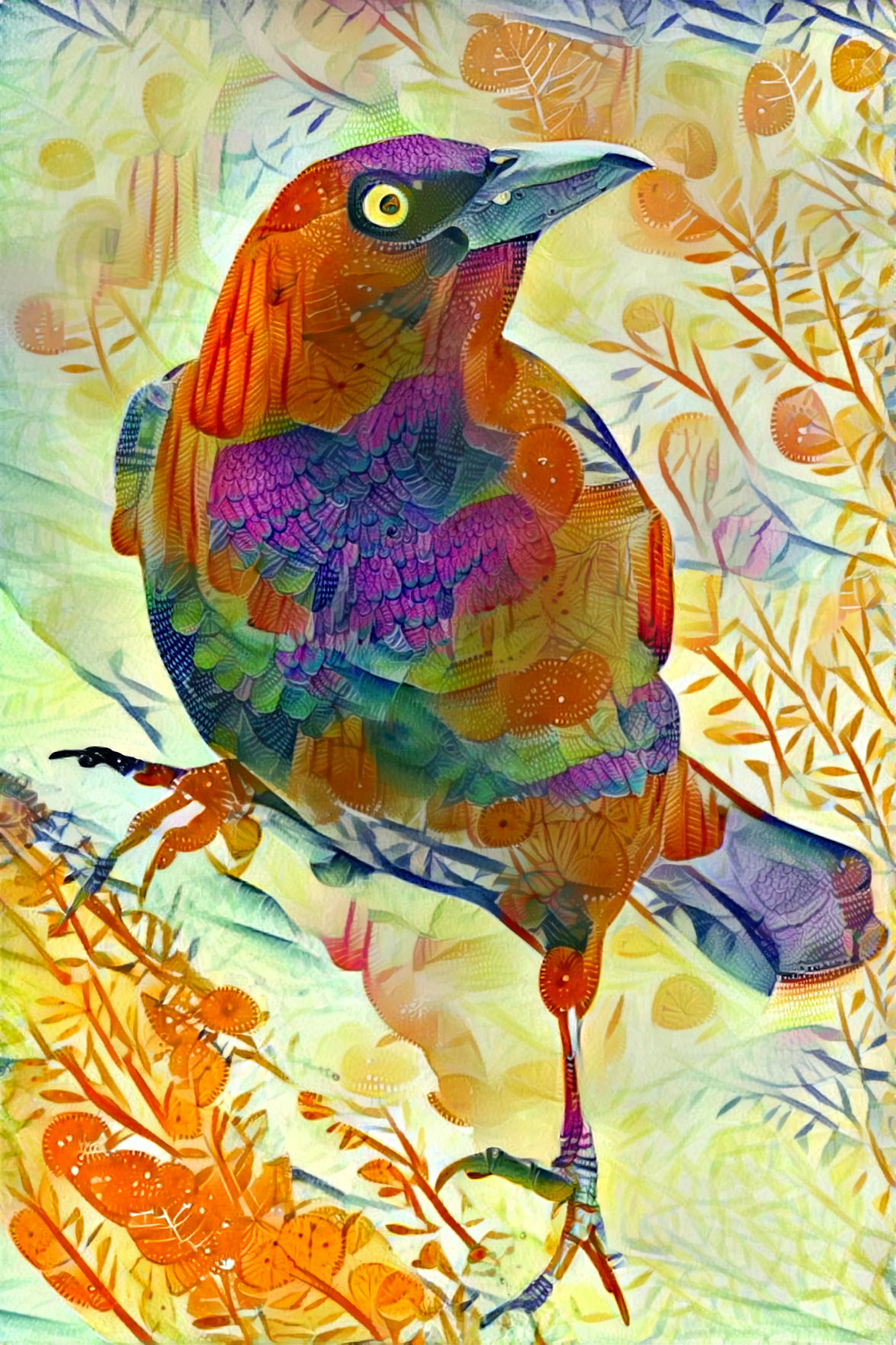 Bird of Many Colors 