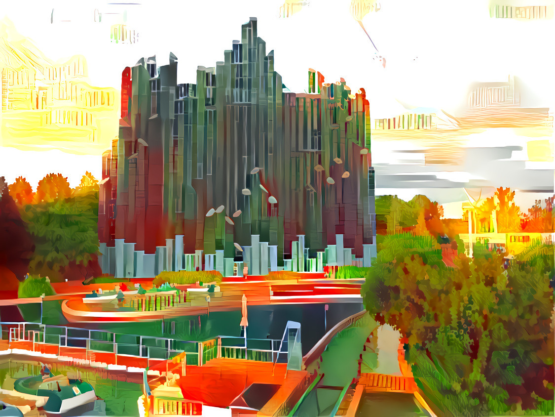- - - - - 'Futuroscope' - - - - - Digital art by Unreal - from own photo.        