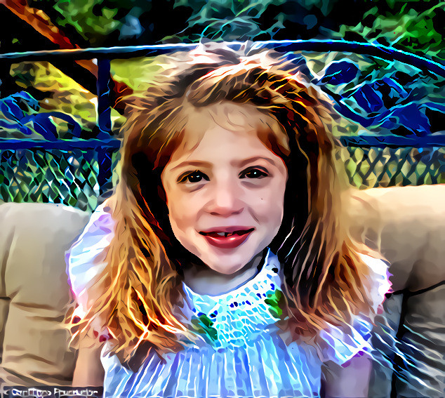 Eliza O'Neill is Nine-Years-old girl - a 1 of 70,000 children in the world with Sanfilippo Syndrome 