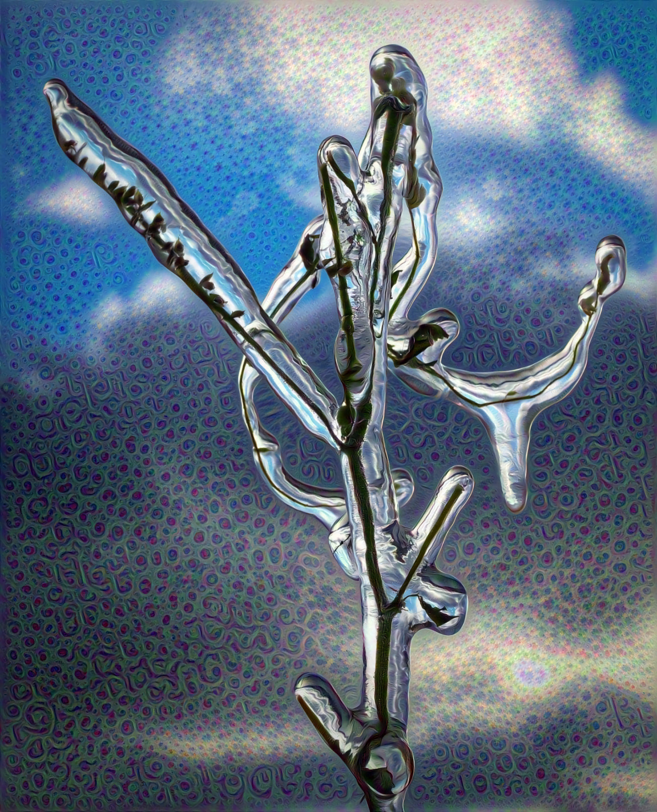 Twigs in Ice