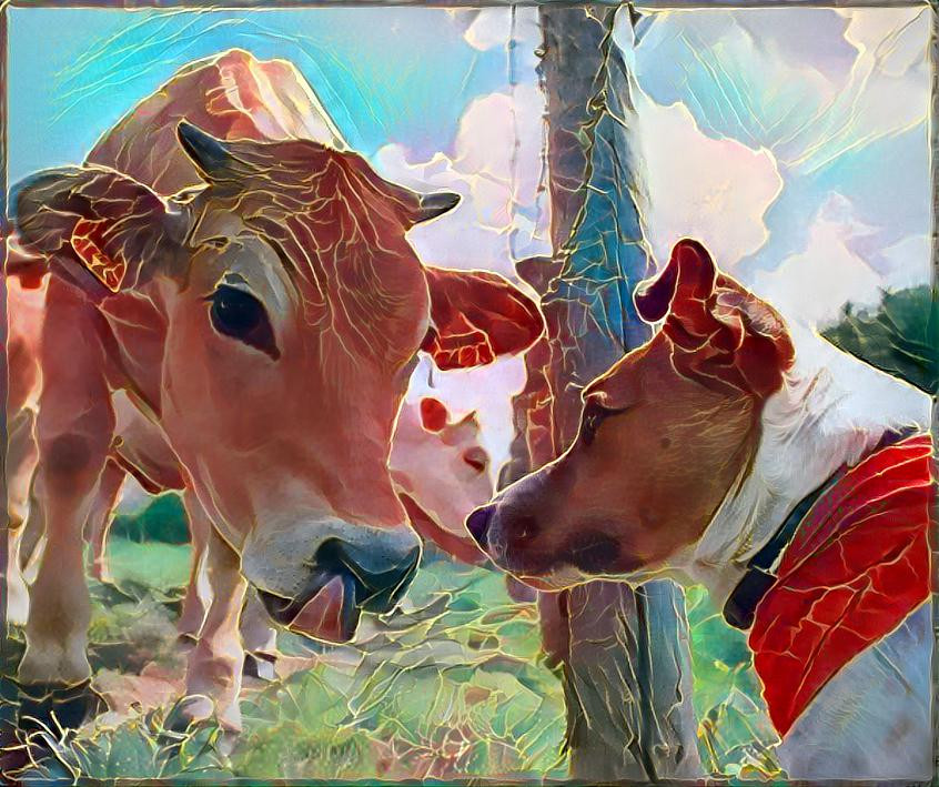 Le CowBoy et ses Vaches