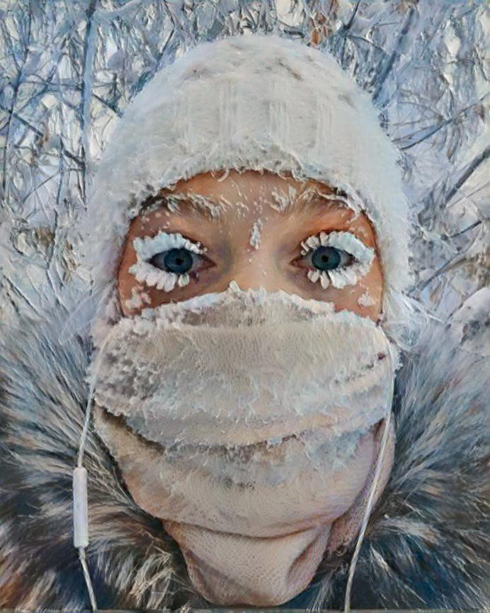 Winter-47 Celsius in Yakutsk, Russia. by @anastasiagav
