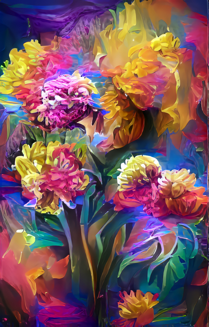Colourful Marigolds 