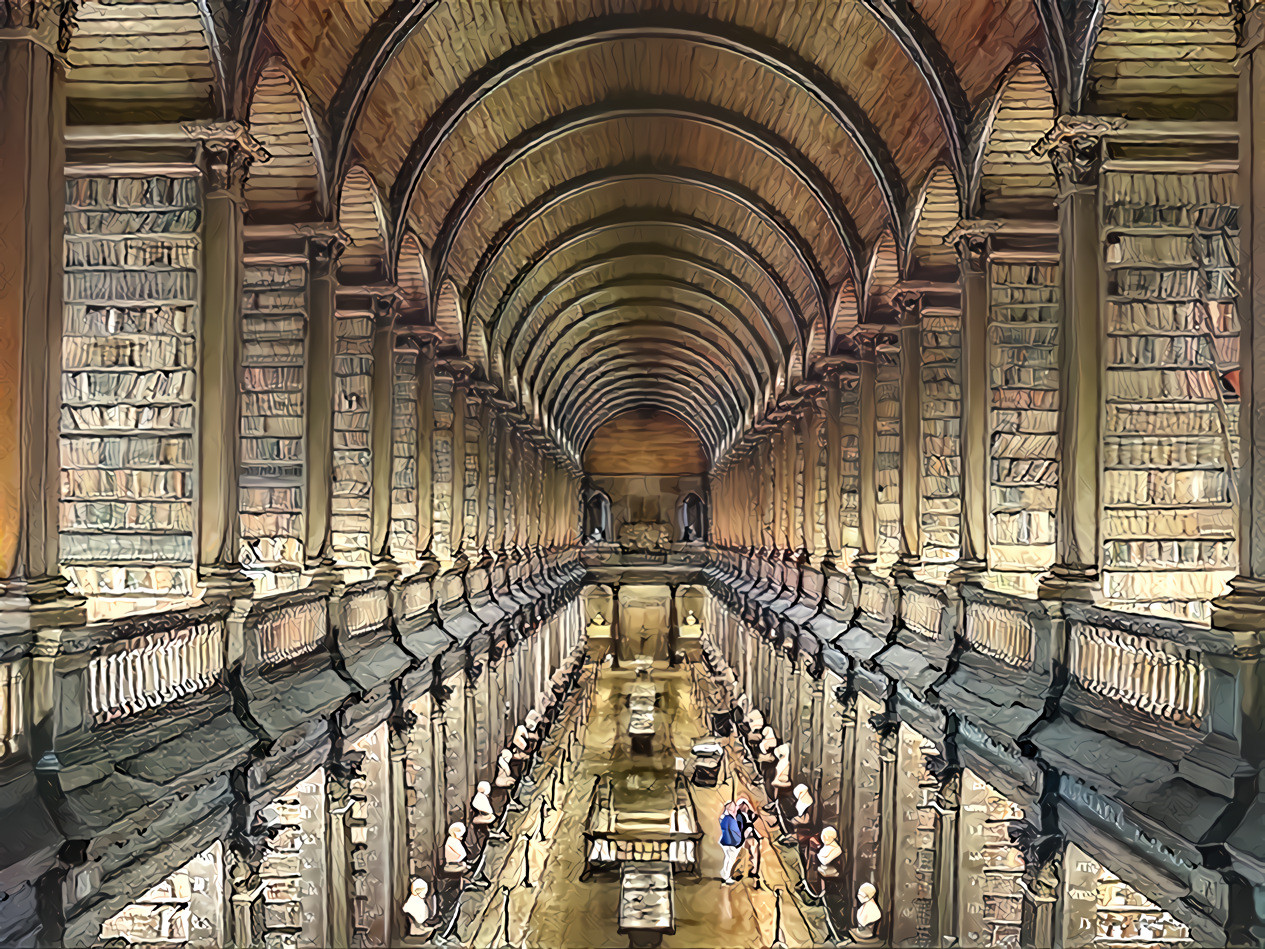 Library, Trinity College Dublin, Ireland