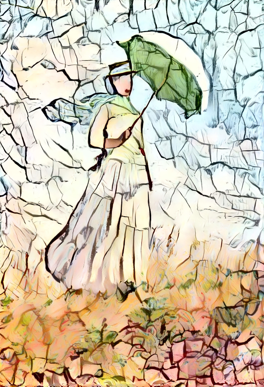 Claude Monet - Woman With Parasol