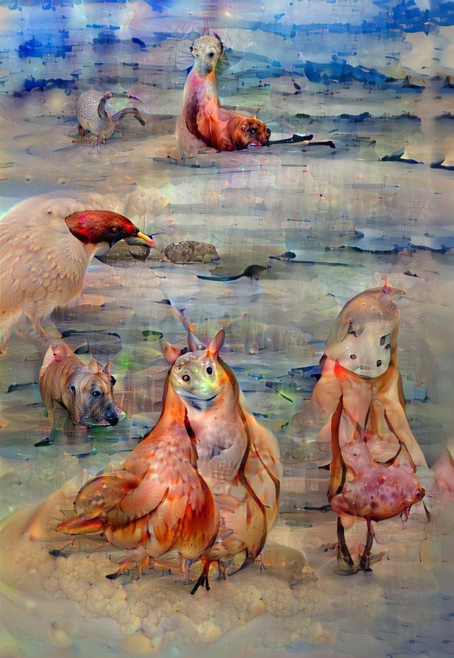 Selkies Playing on the Beach