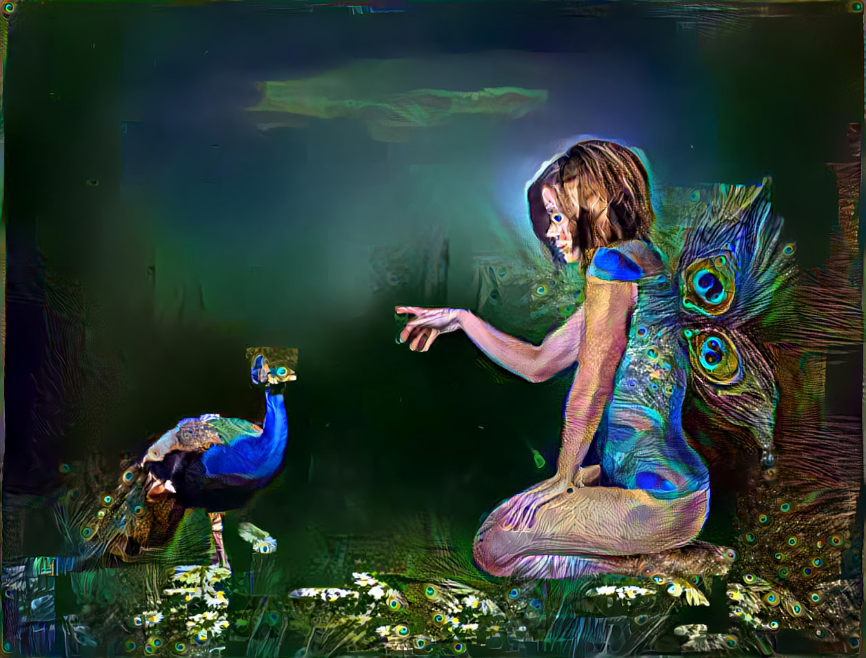 peacock theme ( тема павлина )