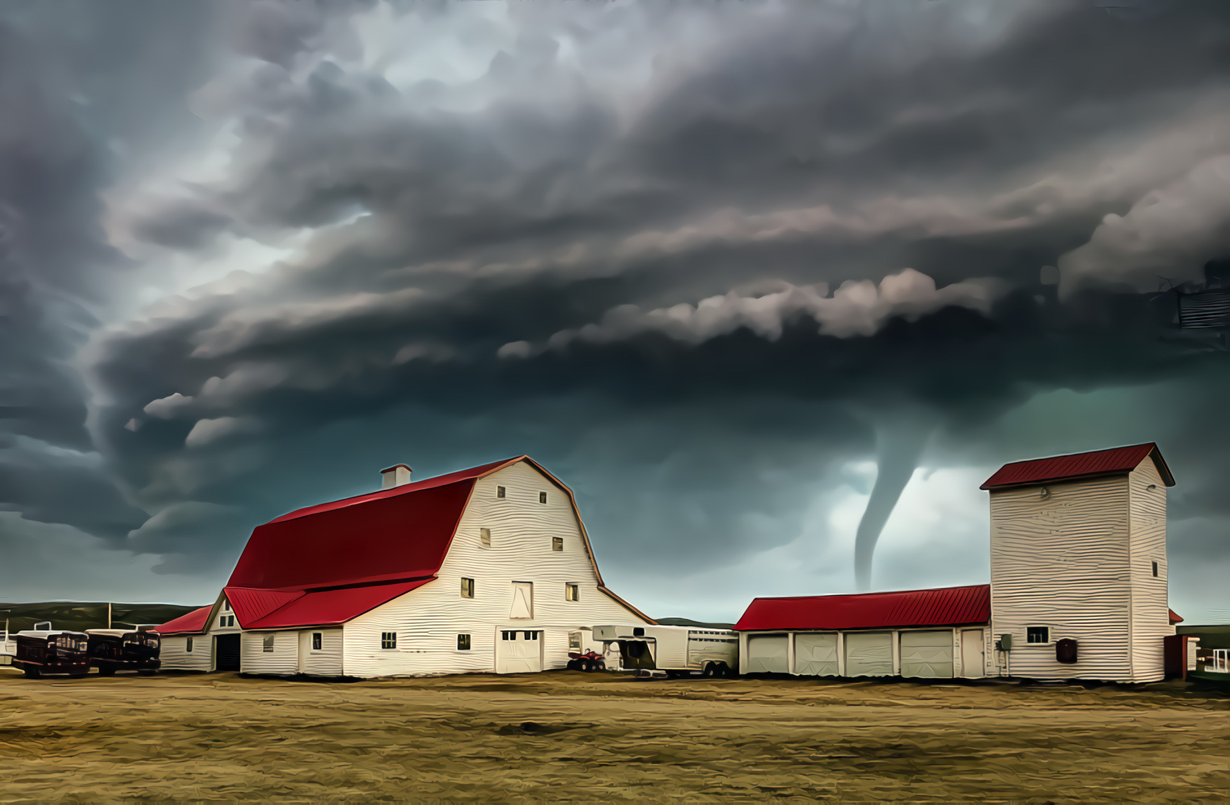 Tornado Rural Homestead