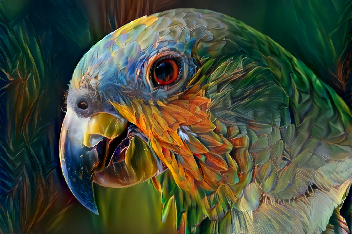 Green Parrot II