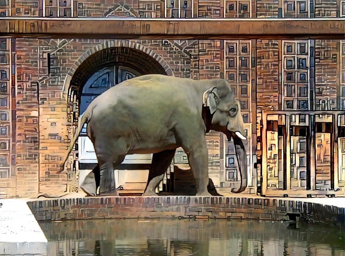 Elephant In Leipzig