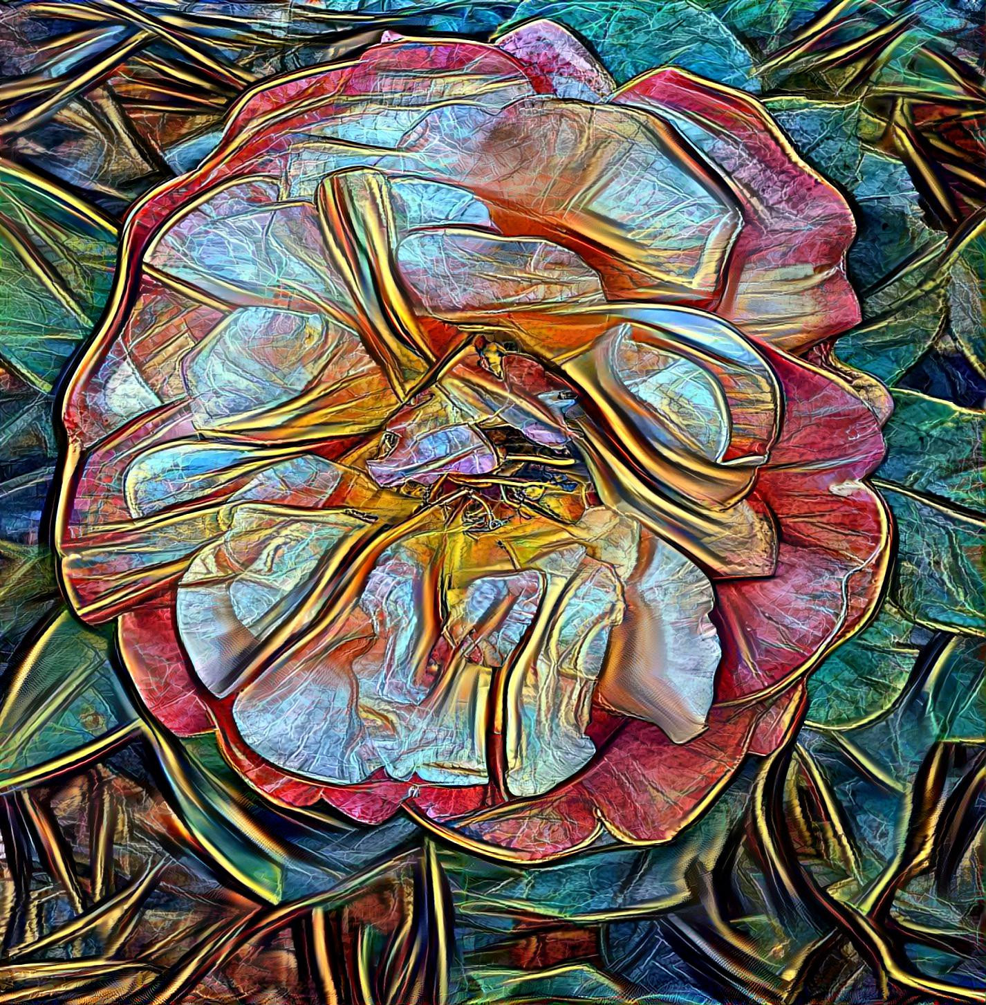 backyard rose