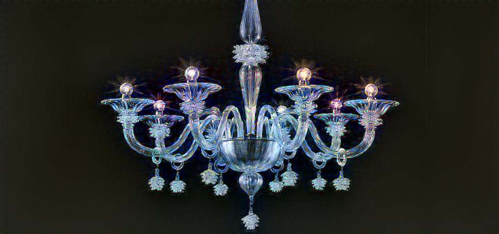 Venetian chandelier from Murano